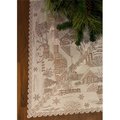 Heritage Lace Heritage Lace SR-42TSW 42 x 42 in. Sleigh Ride Tree Skirt SR-42TSW